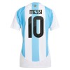 Camiseta de fútbol Argentina Messi 10 Primera Equipación 2024 - Mujer